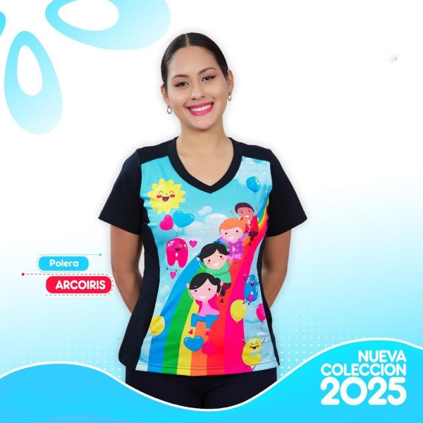 Polera Arcoíris